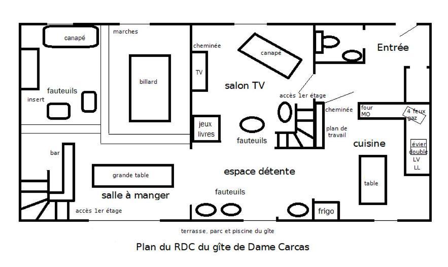 Domaine D'Herminis - Gite De Dame Carcas Carcassonne Dış mekan fotoğraf